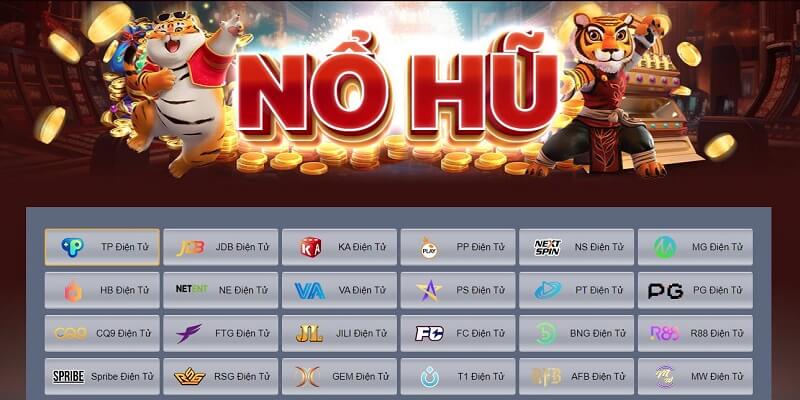 Đa dạng thể loại slot, nổ hũ trên nhà cái abc88